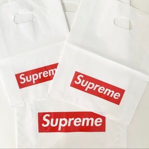 SUPREME | 3PC BUNDLE PLASTIC BAGS VARIOUS SIZES (DIY IDEAS) STREETWEAR HYPEBEAST